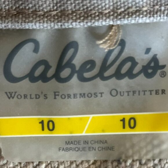 Cabela's Woman's Reflexive Outdoor Hiking Work Wear Pants Sz 10 - Picture 10 of 10